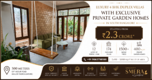Gravity Smera Gardens – Premium 4 BHK Villas Near Electronic City